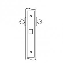 Accurate Lock And Hardware 8802.2.US10B - Deadlock for use with cylinders both sides (cylinders not included)