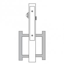 Accurate Lock And Hardware 9100BDL-5i.6.US3 - Privacy Set with Indicator Includes: 9100BDL-5i Barn Door Lock, 7200ER-i Emergency Coin Release wi