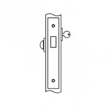 Accurate Lock And Hardware 9103.6.US15 - Deadlock for use with cylinder one side, thumb turn other side (cylinder and thumb turn not includ