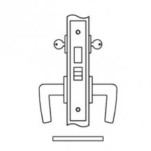 Accurate Lock And Hardware 9122.2.5.DURO - Store Door
