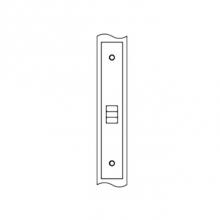 Accurate Lock And Hardware 9125RL.2.5.TN - Passage Roller Latch