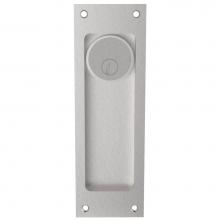 Accurate Lock And Hardware S2002C.US26 - with cylinder hole (cylinder not included), for 1 3/4 in. thick doors unless specified (add .50