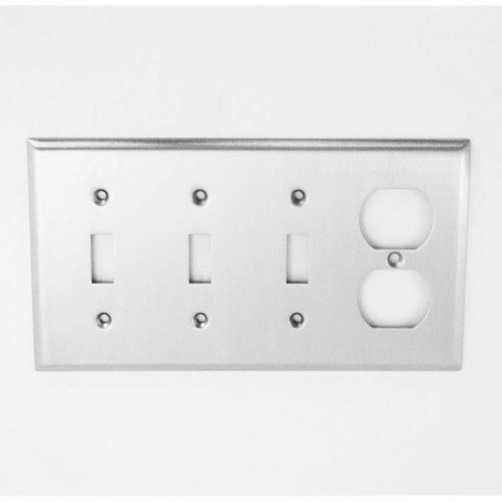 Traditional - Outlet & 3 Switch