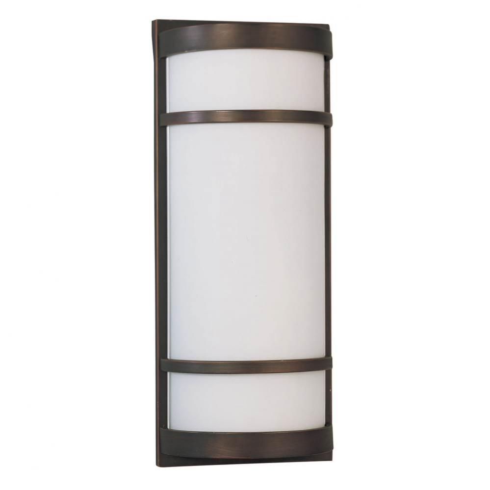 BRIO OUTDOOR SCONCE rubbed bronze 8W