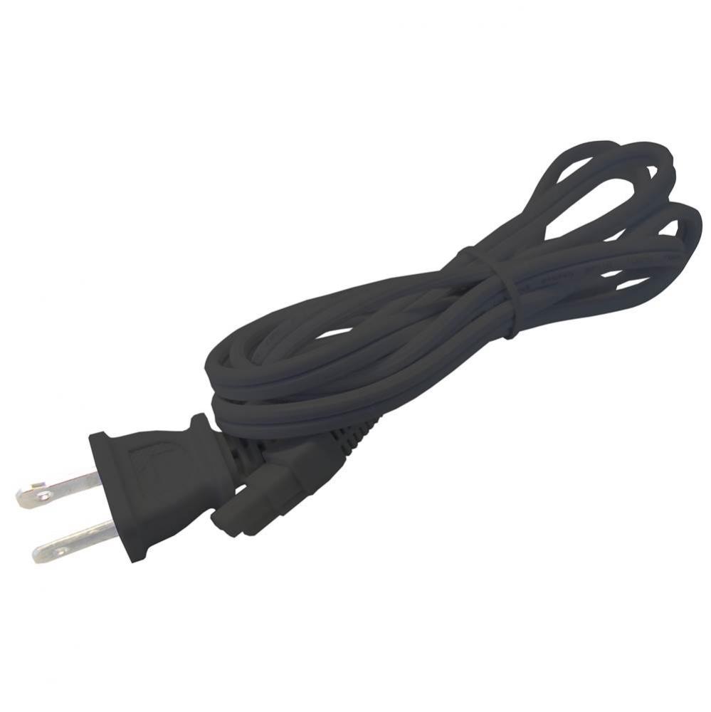 60'' BLACK CORD AND PLUG FOR NOBEL PRO