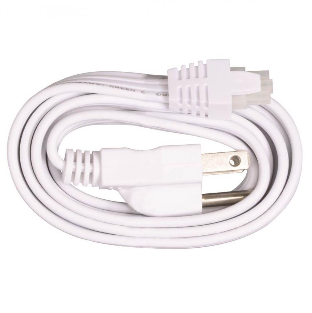 60'' WHITE CORD AND PLUG FOR NOBEL PRO