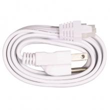 AFX Lighting XLCP60WH - 60'' WHITE CORD AND PLUG FOR NOBEL PRO