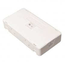 AFX Lighting XLHBWH - WHITE HARDWIRE BOX FOR NOBEL PRO