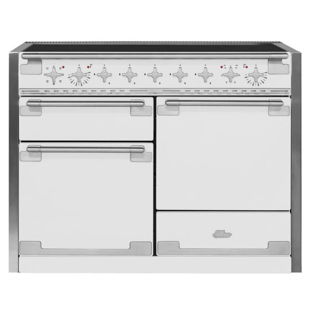 48'' Elise Induction 3-Oven Range - White