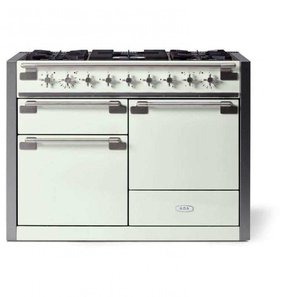 Elise 48'' Dual Fuel Range - White