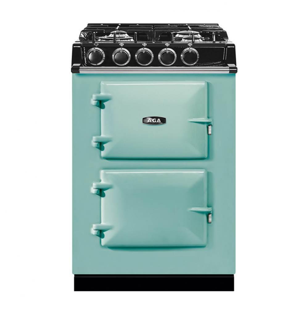 24'' Cast Iron Dual Fuel Range - Pistachio