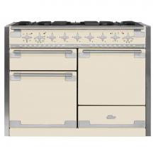 AGA AEL48DF-IVY - 48'' Elise Dual Fuel 3-Oven Range - Ivory