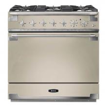 AGA AEL36DF-IVY - 36'' Elise Dual Fuel Range - Ivory