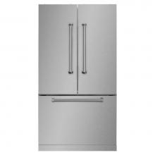 AGA AMPROFD23-SS - 36'' AGA Professional French Door Counter Depth Refrigeration- Stainless Steel