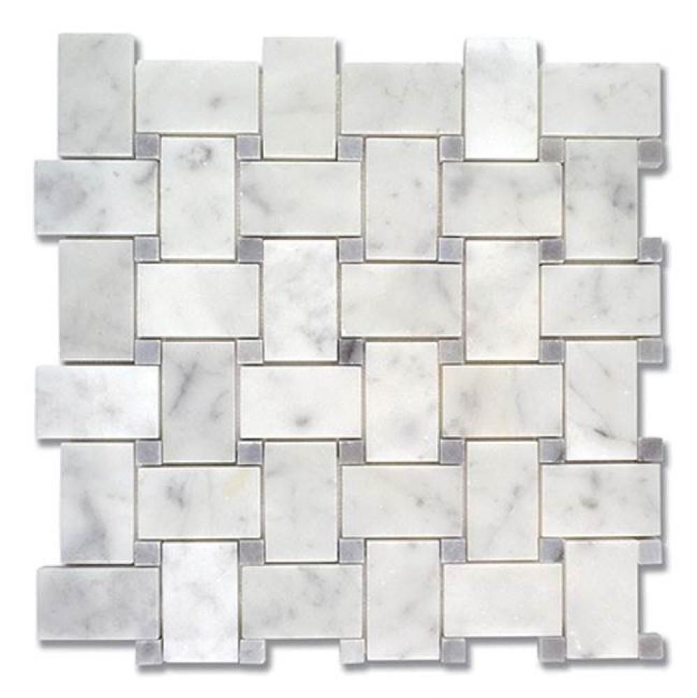 Basket Weave Carrara (P) w/ Turkish Gray (P)