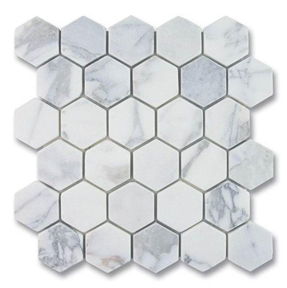 Hexagon 1-7/8'' Calacatta (H)