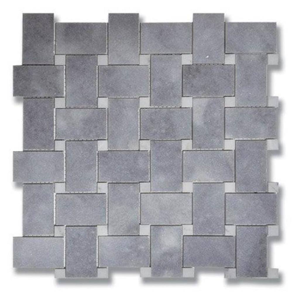 Basket Weave Turkish Gray (H) w/ Carrara (H)