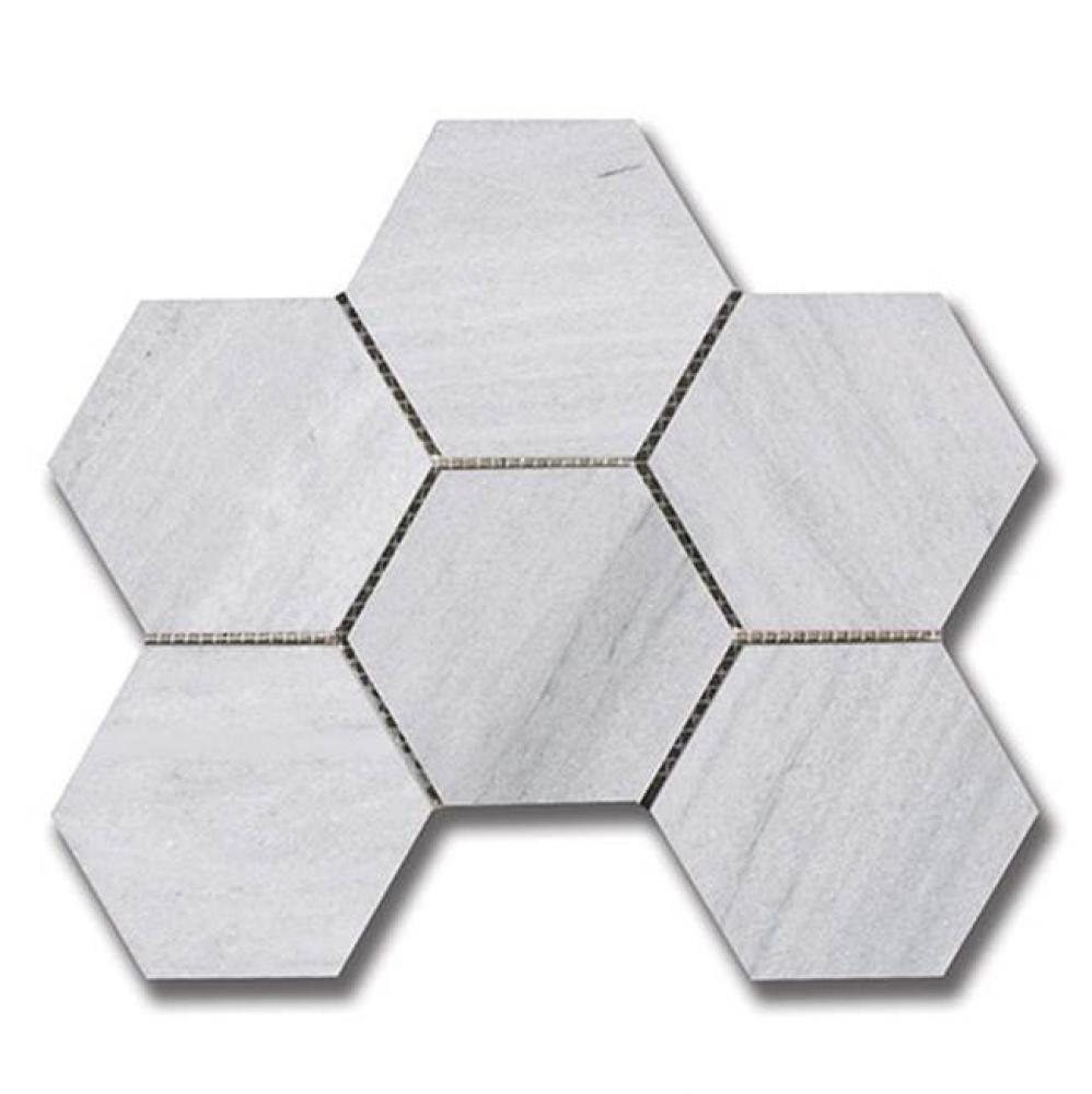 Hexagon 3-7/8 Ash Gray (H)