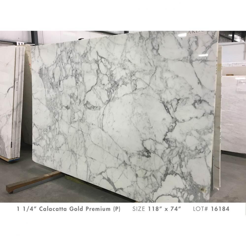 Calacatta Gold Premium (P) 1 1/4'' Slab