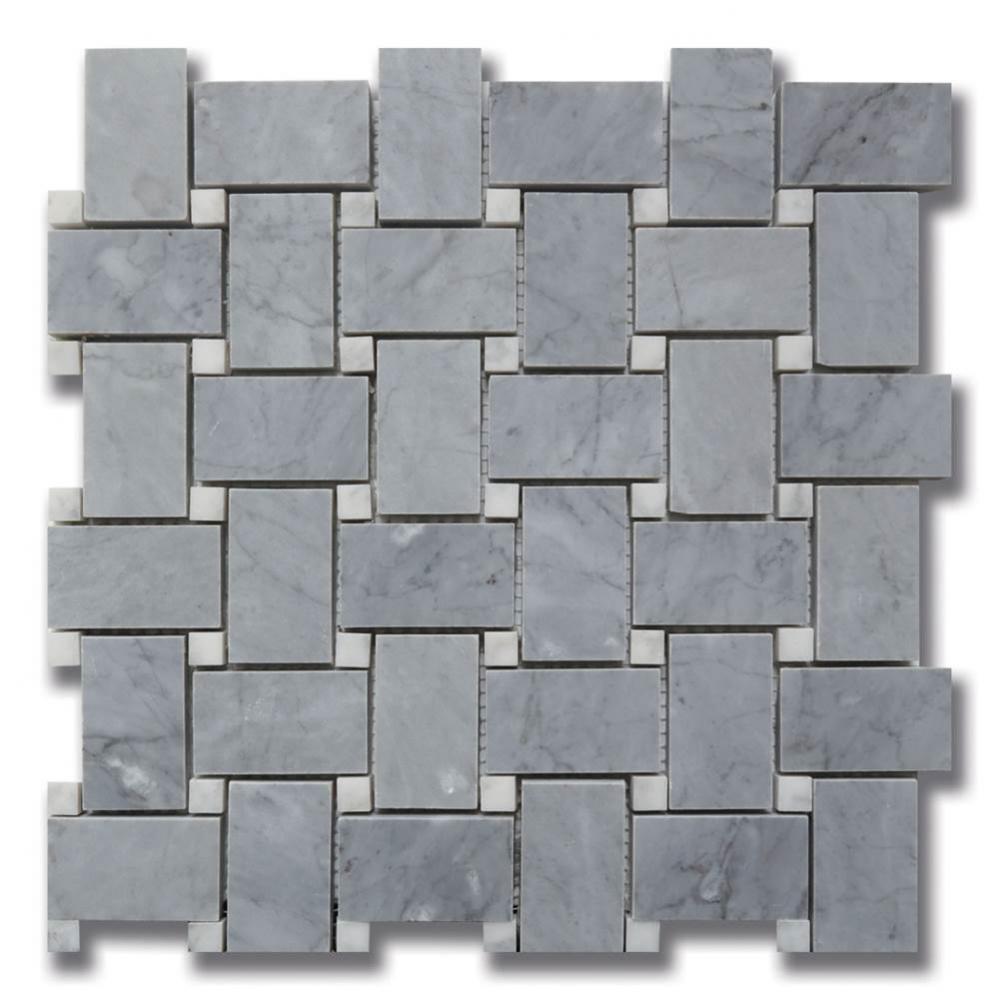 Basket Weave Ombra w/ Carrara (H)