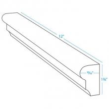 AKDO MB1809-RM12H0 - 12'' Classic Rail Ash Gray (H)