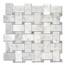 AKDO MB1130-BASIP5 - Basket Weave Carrara (P) w/ Turkish Gray (P)