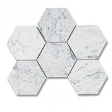 AKDO MB1130-HEX3H0 - Hexagon 3-7/8 Carrara (H)