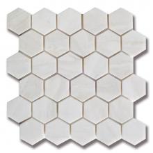 AKDO MB1741-HEXAH0 - Hexagon 1-7/8'' White Haze (H)