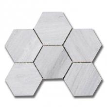 AKDO MB1809-HEX3H0 - Hexagon 3-7/8 Ash Gray (H)