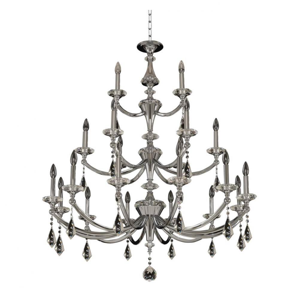 Floridia 3 Tier Chandilier (12+6+3