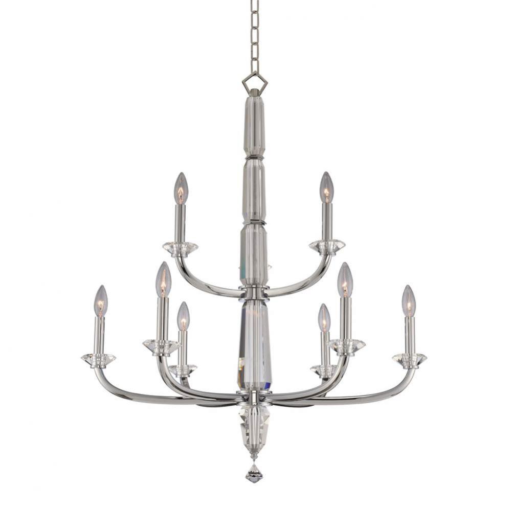 Palermo 2 Tier Chandelier (6+3