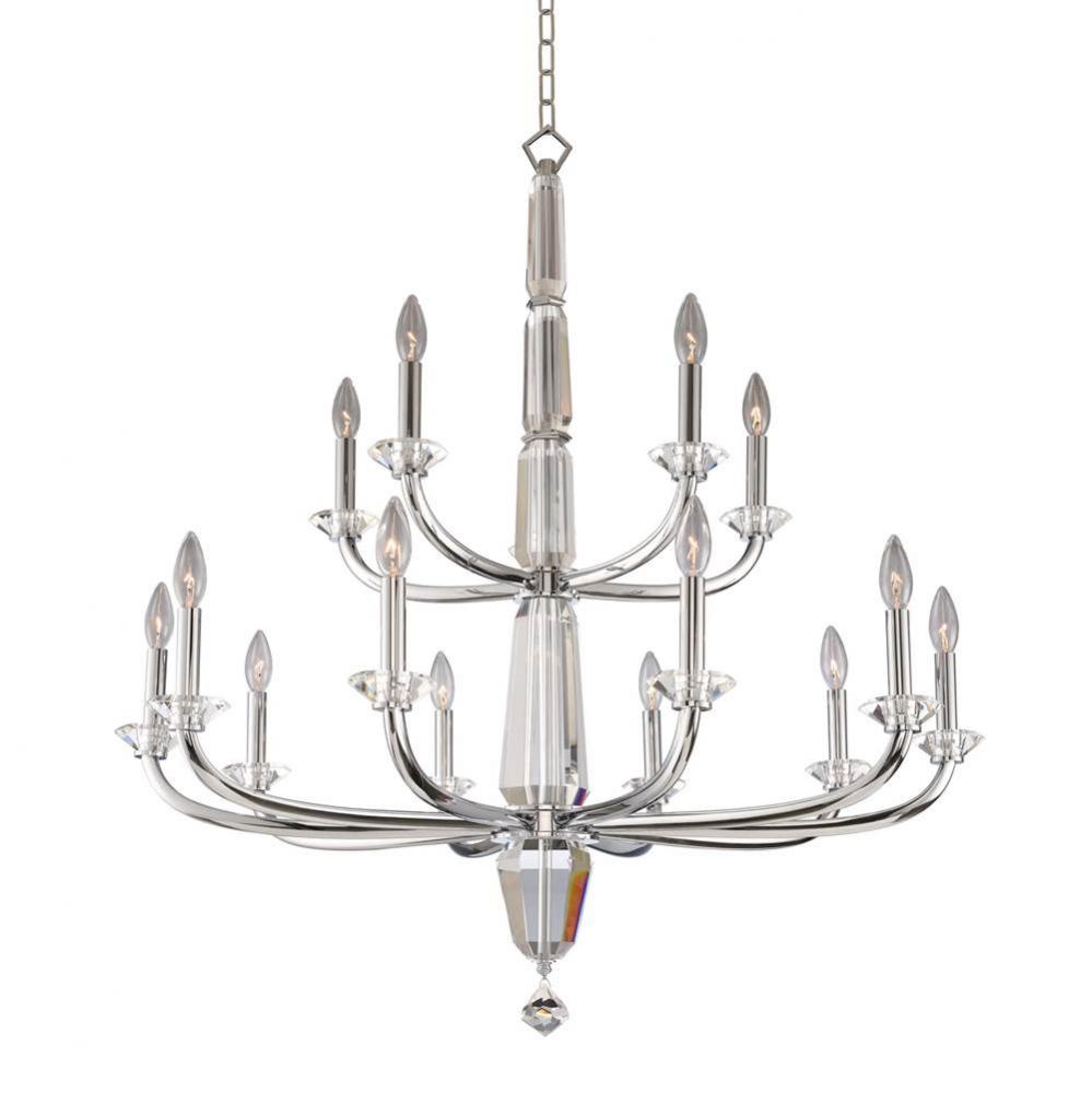 Palermo 2 Tier Chandelier (10+5