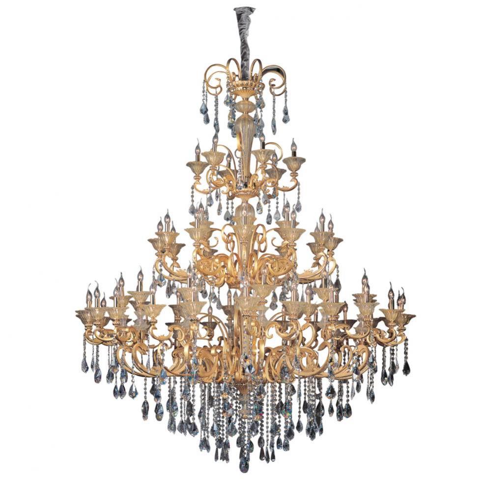 Legrenzi 66 Light Chandelier W/Two-Tone Gold