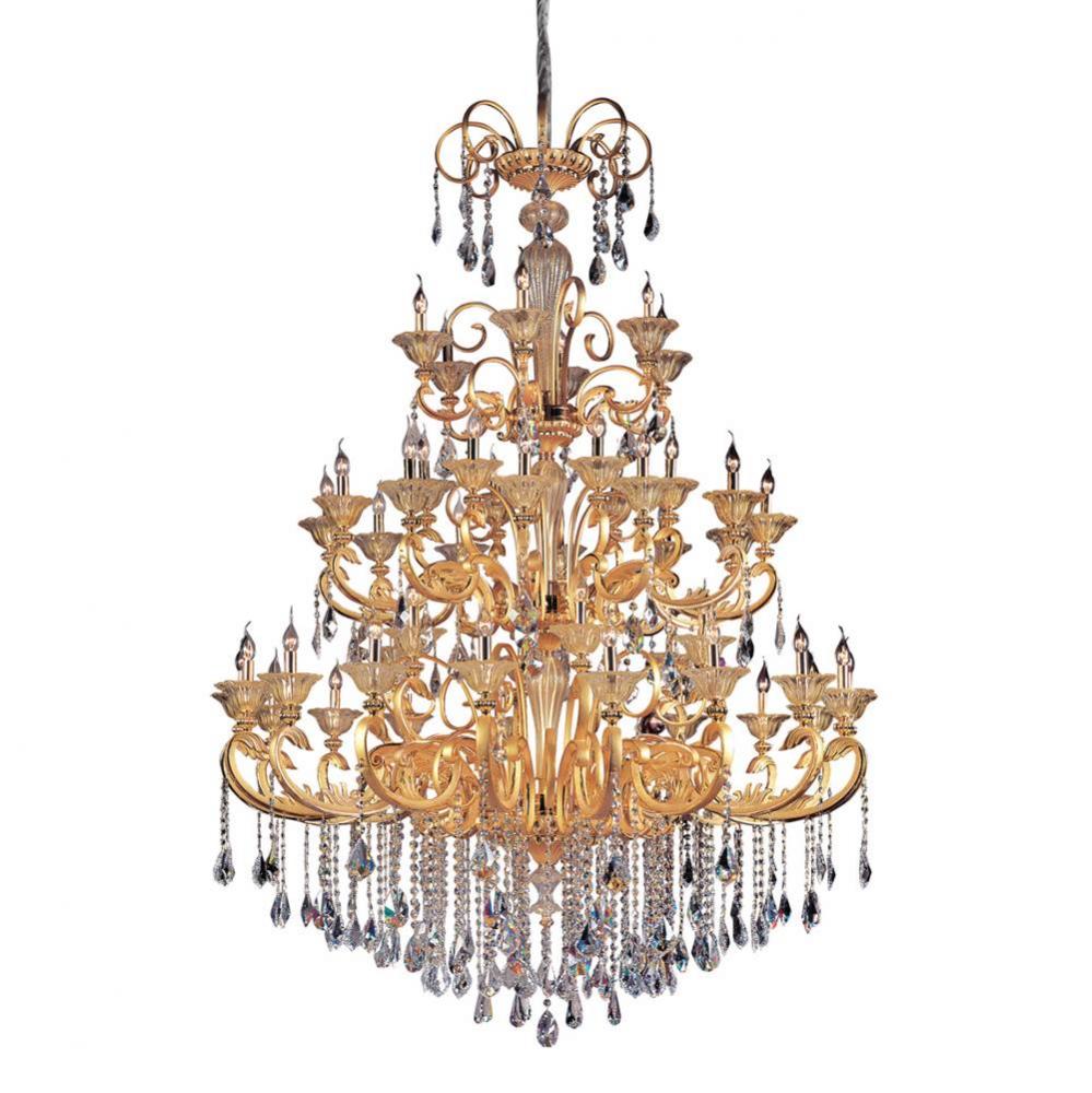 Legrenzi 48 Light Chandelier W/Two-Tone Gold