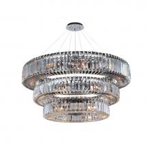 Allegri By Kalco Lighting 11770-010-FR001 - Rondelle 47 Inch Round Pendant/3