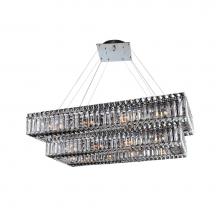 Allegri By Kalco Lighting 11778-010-FR001 - Baguette 43 Inch Rectangular Pendant/2