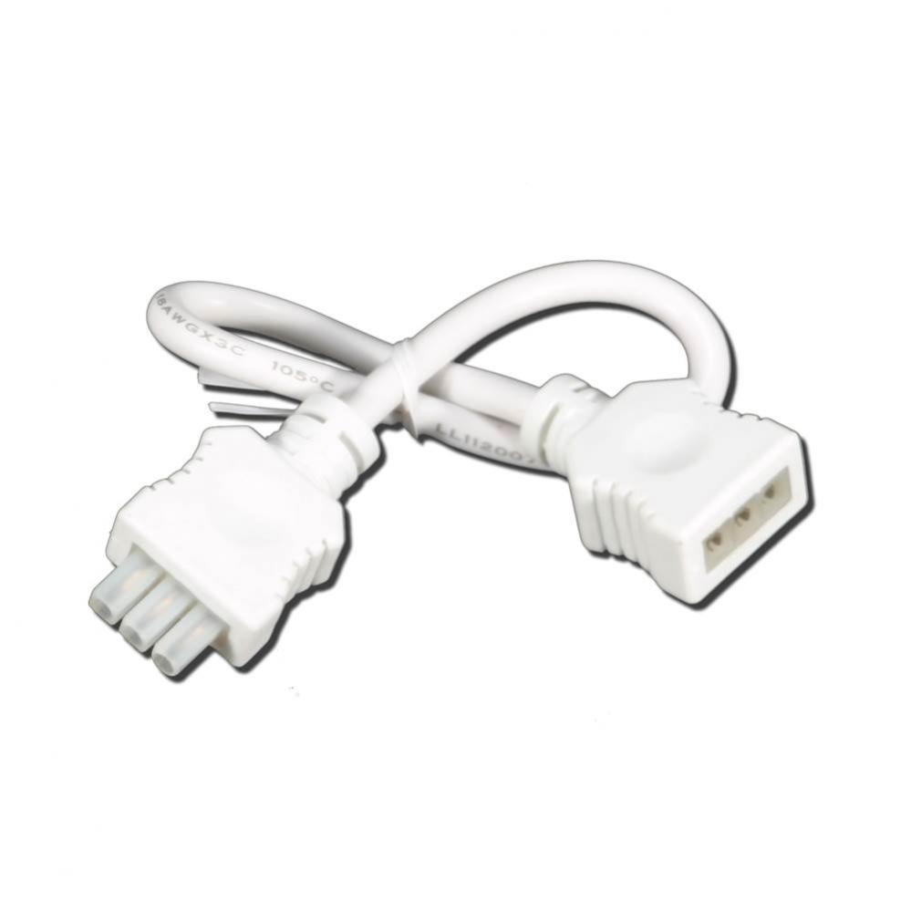 PRIORI White 12-Inch Extension Cable for T2 Under Cabinet