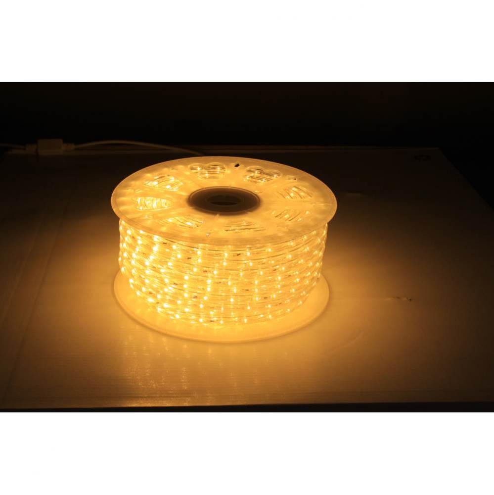 1/2 inLED ROPE LT,150 ft,120V,1 inSP VRT MT LED,UL,3 ft CUT,3000K