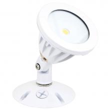 American Lighting ALV2-1H-WH - Single Head COB Flood Light, 8.3 Watts, White