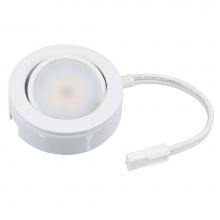 American Lighting MVP-1-WH - MVP LED Puck Light, 120 Volts, 4.3 Watts, 230 Lumens, White, Single Puck Kit with Roll Switch and