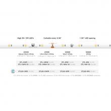 American Lighting STL-UWX - Standard Grade TRULUX IP 54, 24 Volt, 2400K, 16.4 Foot Roll With 3 Conkits, 2.7 Watts Per