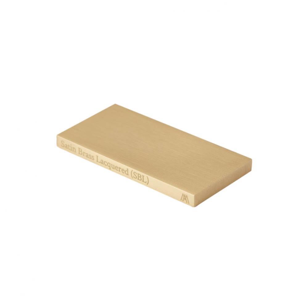 Finish Plate Sbl Engraved Single