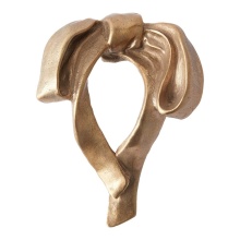 Armac Martin WHM/BOWK/64/BR - 64MM Whimsical Bow Cabinet Knob Bronze