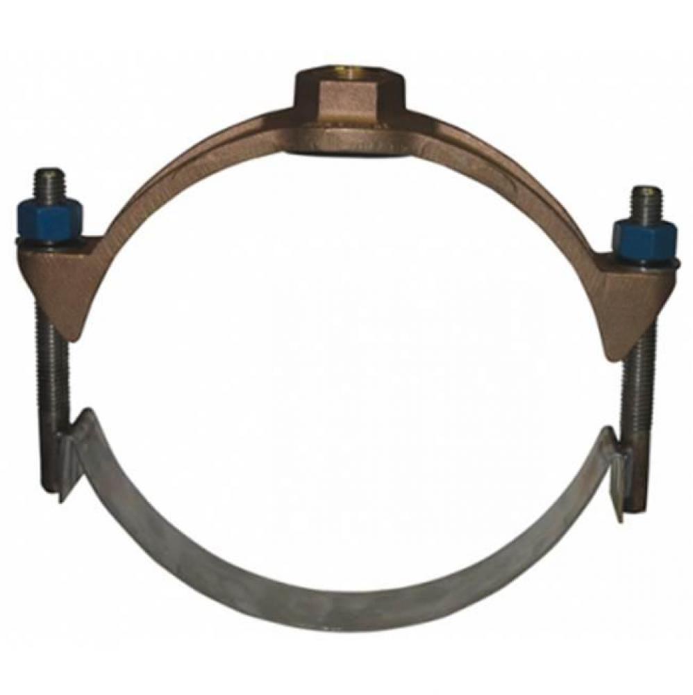 3836 8X3/4 SS SGL STRAP SADDLE 9.05 X FNPT