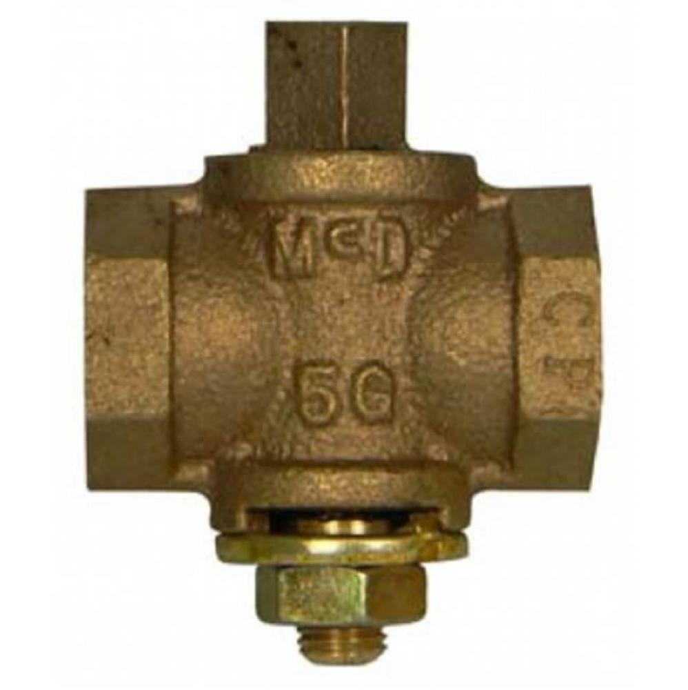 10604 1 1/2 SQUARE HEAD GAS PV W/CHECK 2#