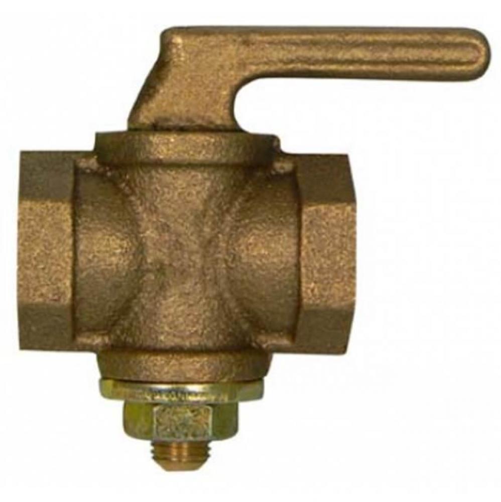 10598 2 LEVER HNDL GAS PV W/CHECK 2#