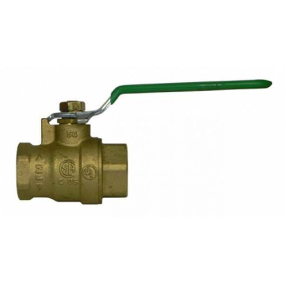 2032T 1/4 FULL PORT BALL VALVE FNPT