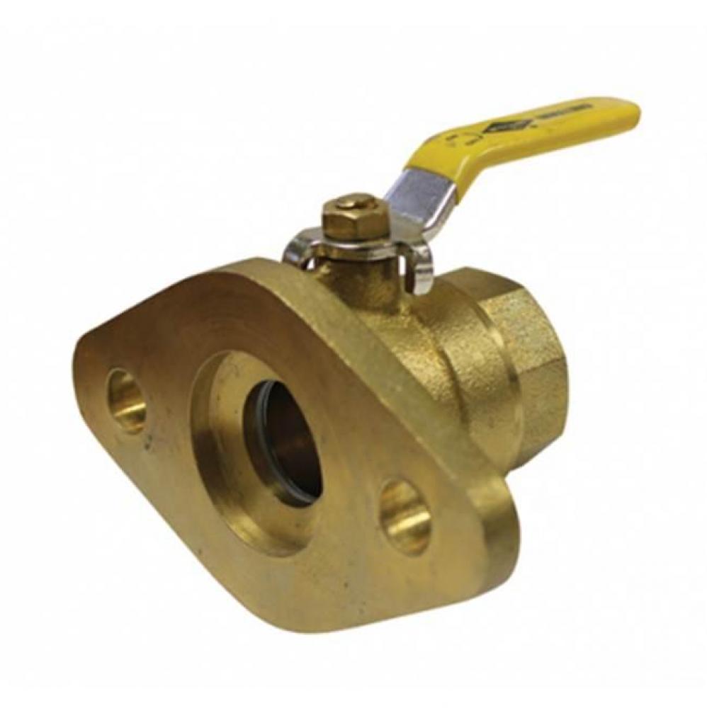 2029T 3/4 FULL PORT BALL VALVE FNPT X FLANGE