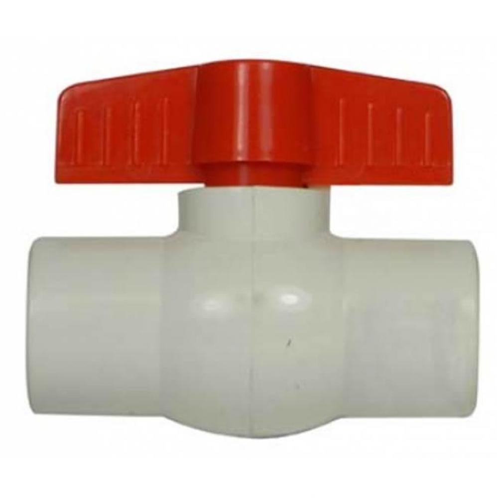 2060S 1/2 PVC BALL VALVE-SOCKET