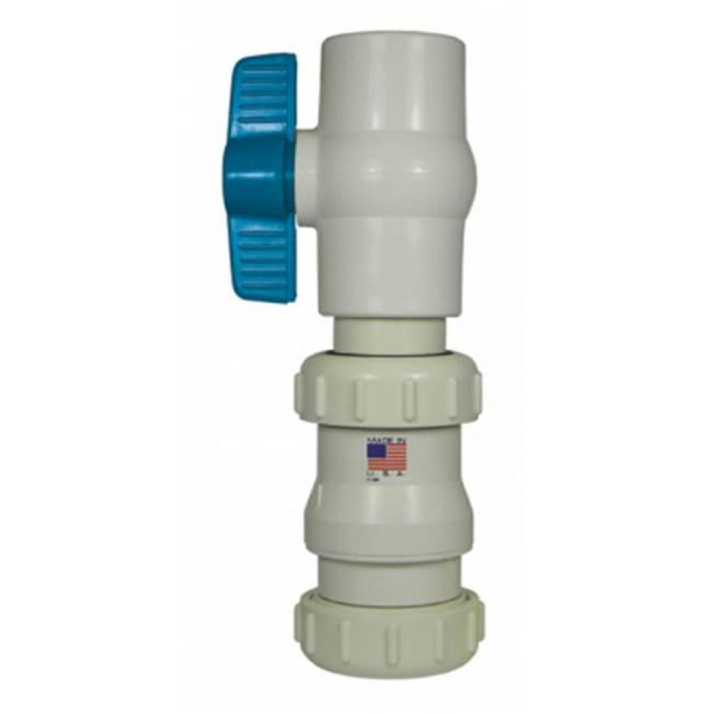 2068 2 CHECK/BALL VALVE COMBO-COMPRESSION